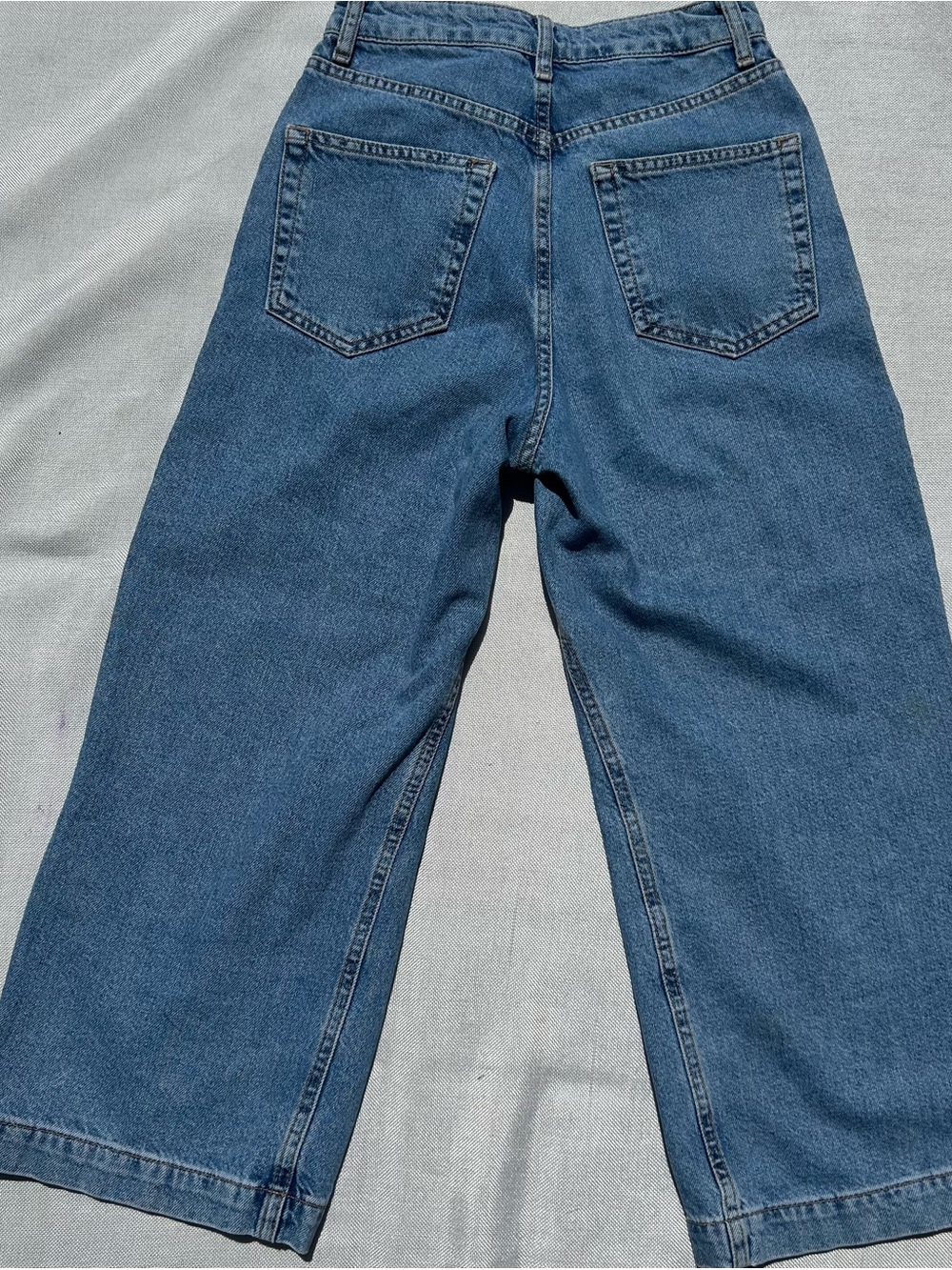 Topshop Moto Rhinestone Embelished Crop Jeans - Picture 7 of 9